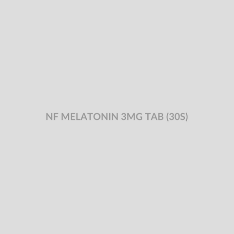 NF MELATONIN 3MG TAB (30S) - Bolan Clinic Pharmacy