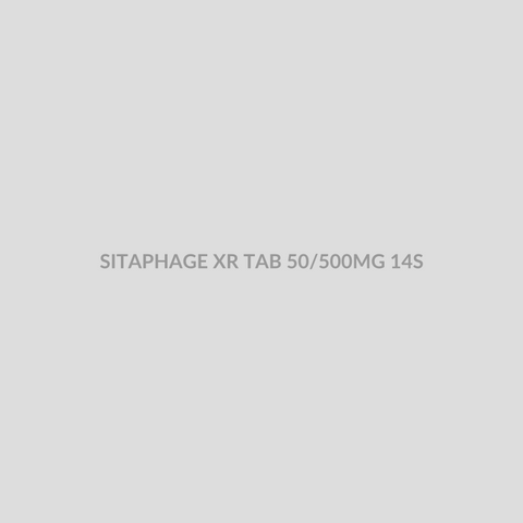 SITAPHAGE XR TAB 50/500MG 14S - Bolan Clinic Pharmacy