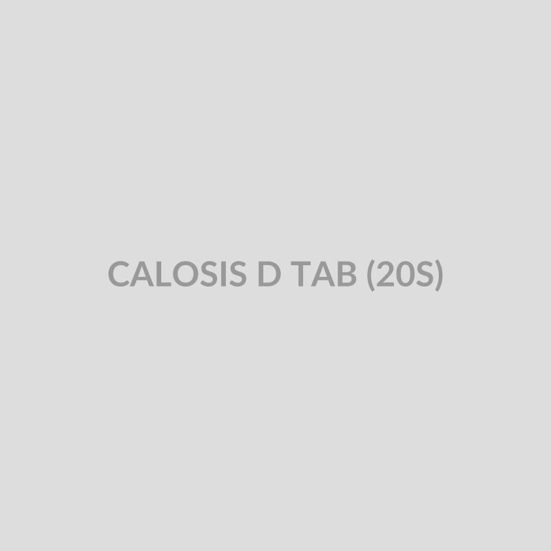 CALOSIS D TAB (20S) - Bolan Clinic Pharmacy