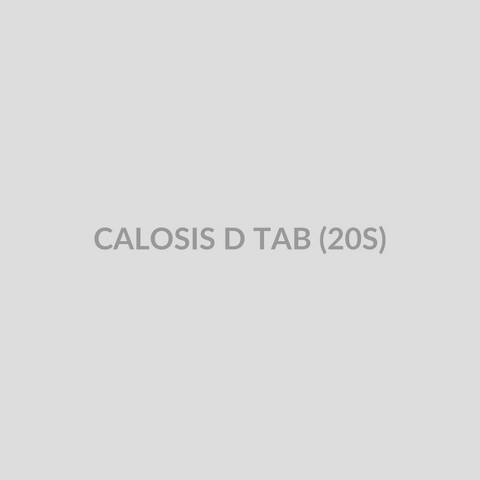 CALOSIS D TAB (20S) - Bolan Clinic Pharmacy