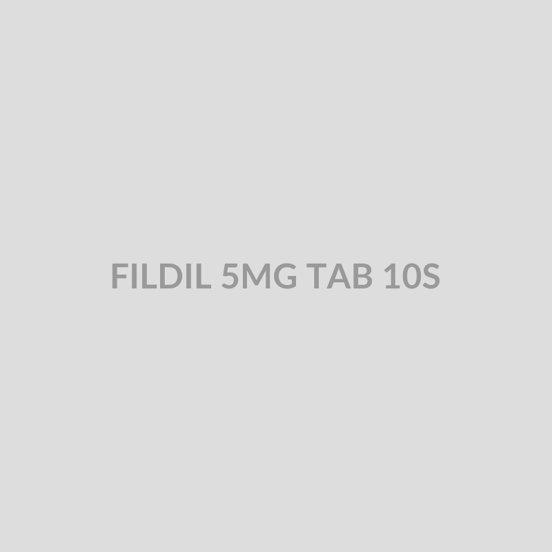 FILDIL 5MG TAB 10S - Bolan Clinic Pharmacy