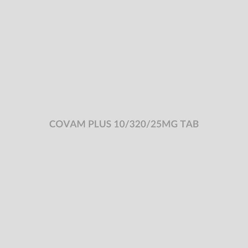 COVAM PLUS 10/320/25MG TAB - Bolan Clinic Pharmacy