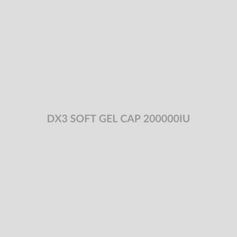 DX3 SOFT GEL CAP 200000IU - Bolan Clinic Pharmacy