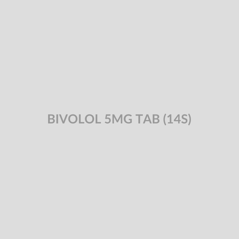BIVOLOL 5MG TAB (14S) - Bolan Clinic Pharmacy