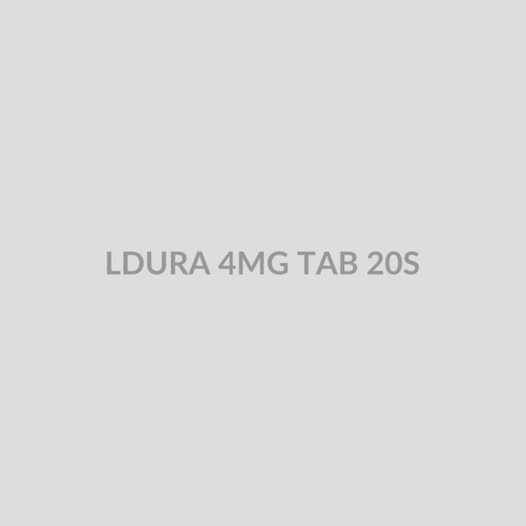 LDURA 4MG TAB 20S - Bolan Clinic Pharmacy