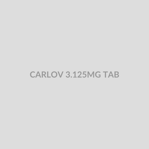 CARLOV 3.125MG TAB - Bolan Clinic Pharmacy