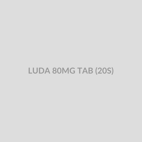 LUDA 80MG TAB (20S) - Bolan Clinic Pharmacy