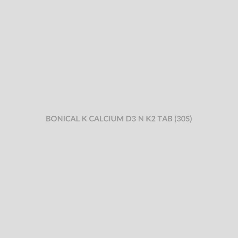 BONICAL K CALCIUM D3 N K2 TAB (30S) - Bolan Clinic Pharmacy