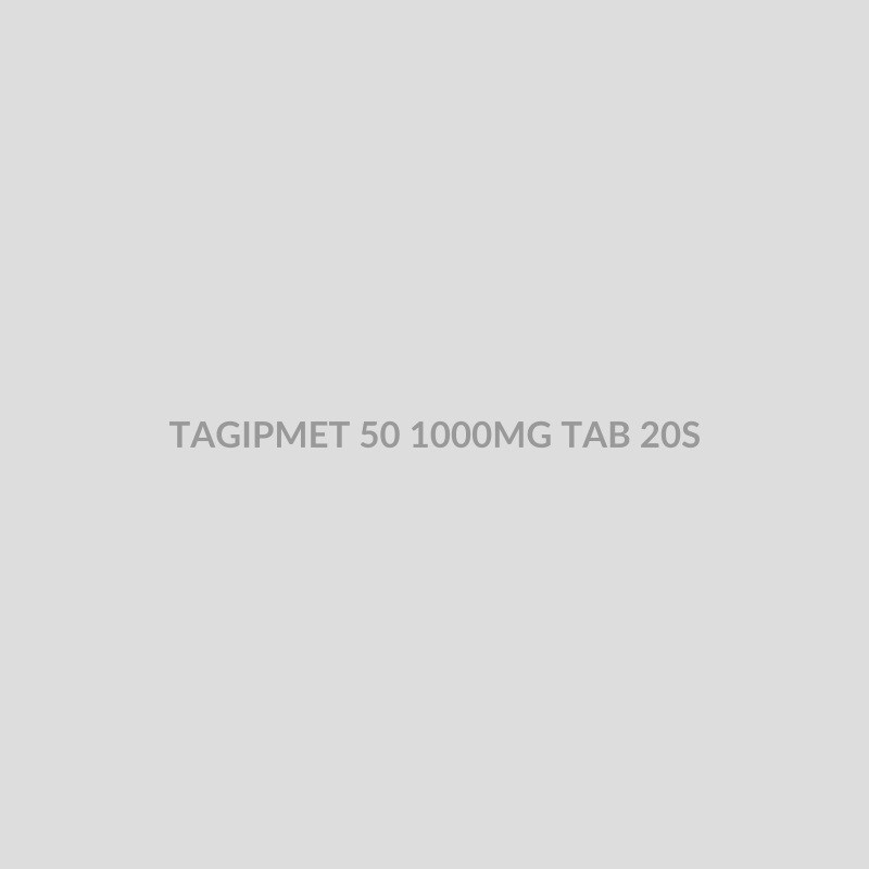 TAGIPMET 50 1000MG TAB 20S - Bolan Clinic Pharmacy