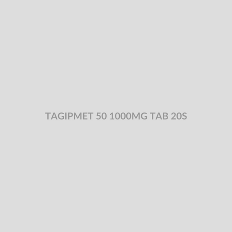 TAGIPMET 50 1000MG TAB 20S - Bolan Clinic Pharmacy