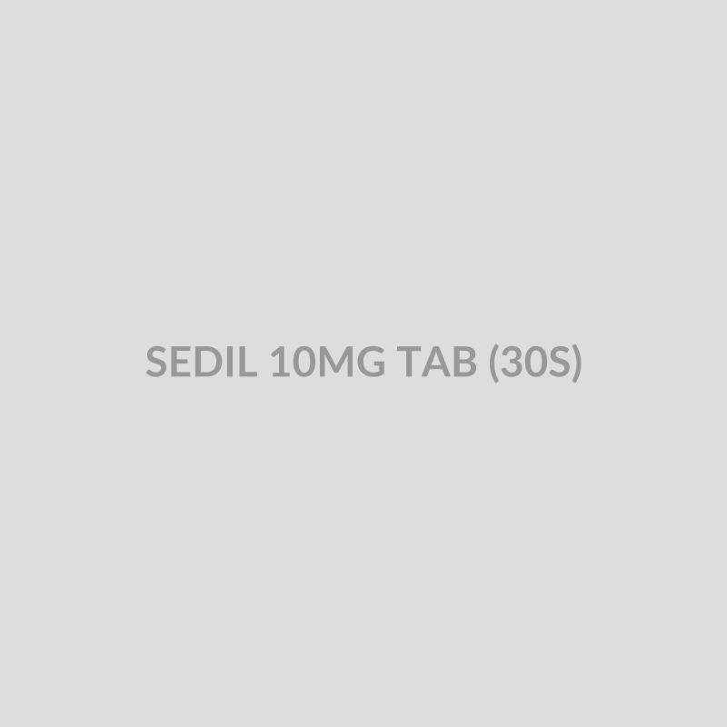 SEDIL 10MG TAB (30S) - Bolan Clinic Pharmacy