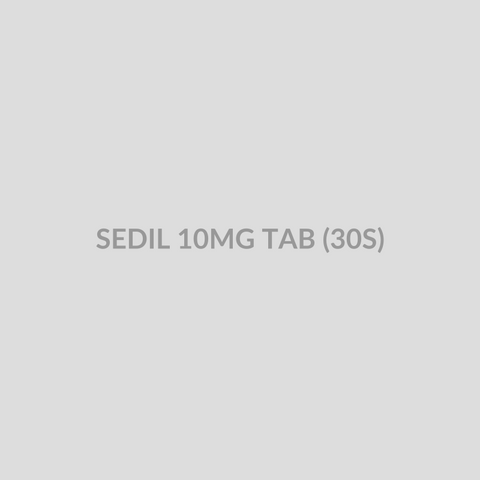 SEDIL 10MG TAB (30S) - Bolan Clinic Pharmacy