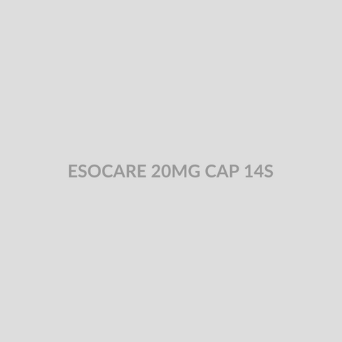 ESOCARE 20MG CAP 14S - Bolan Clinic Pharmacy