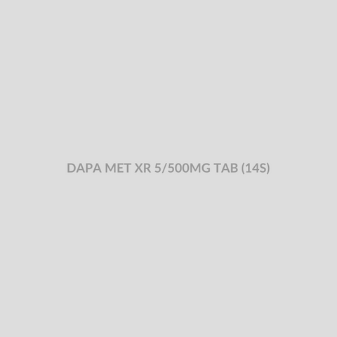 DAPA MET XR 5/500MG TAB (14S) - Bolan Clinic Pharmacy
