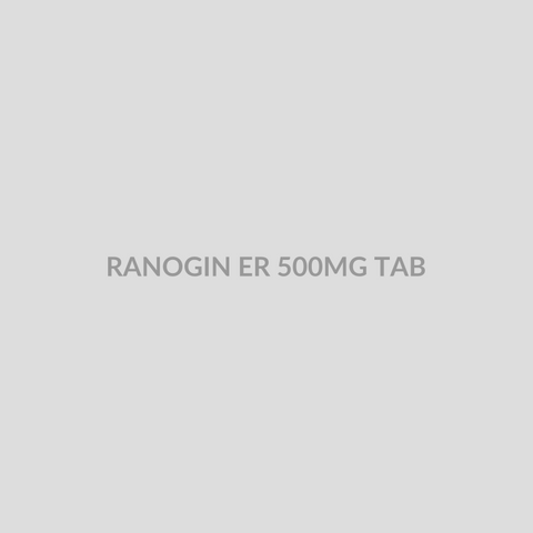 RANOGIN ER 500MG TAB - Bolan Clinic Pharmacy