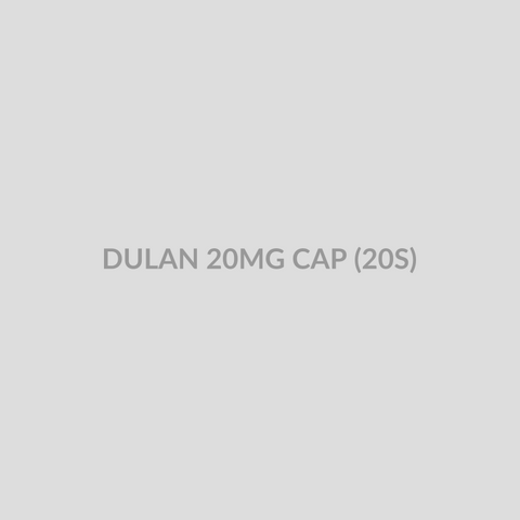 DULAN 20MG CAP (20S) - Bolan Clinic Pharmacy