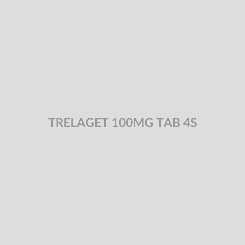 TRELAGET 100MG TAB 4S - Bolan Clinic Pharmacy