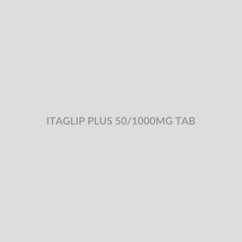 ITAGLIP PLUS 50/1000MG TAB - Bolan Clinic Pharmacy