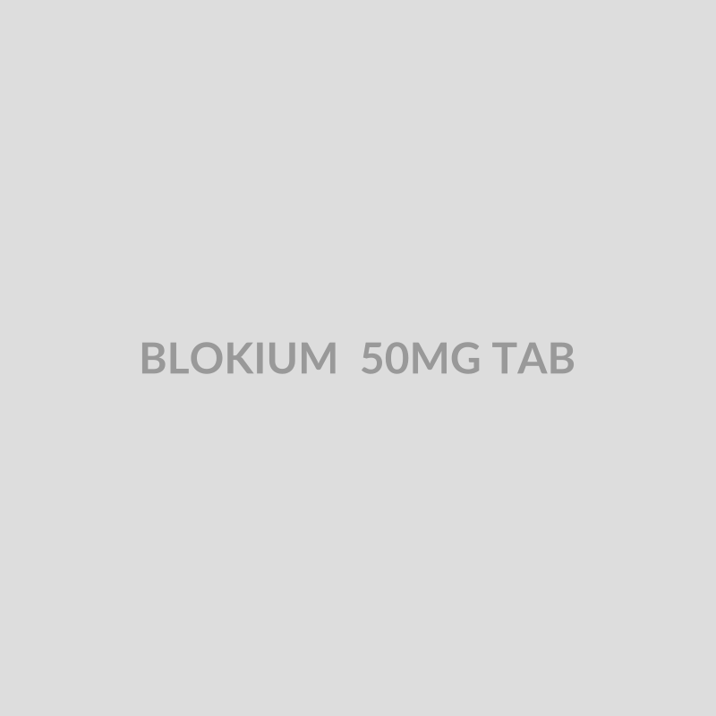 BLOKIUM 50MG TAB - Bolan Clinic Pharmacy
