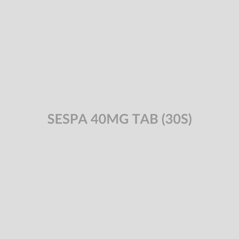 SESPA 40MG TAB (30S) - Bolan Clinic Pharmacy