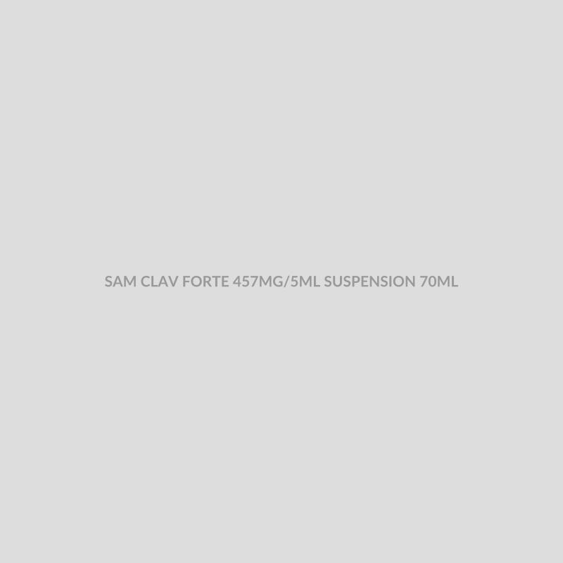 SAM CLAV FORTE 457MG/5ML SUSPENSION 70ML - Bolan Clinic Pharmacy