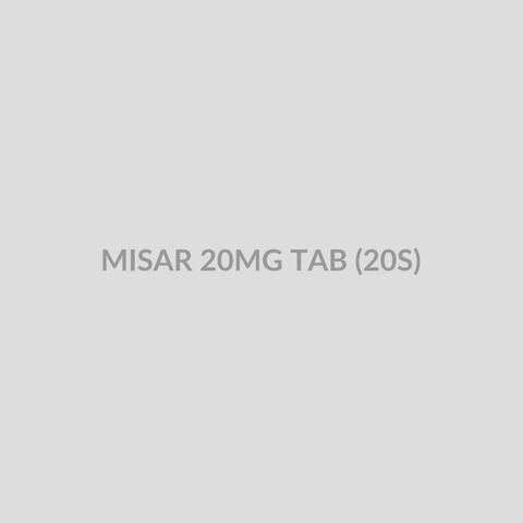 MISAR 20MG TAB (20S) - Bolan Clinic Pharmacy