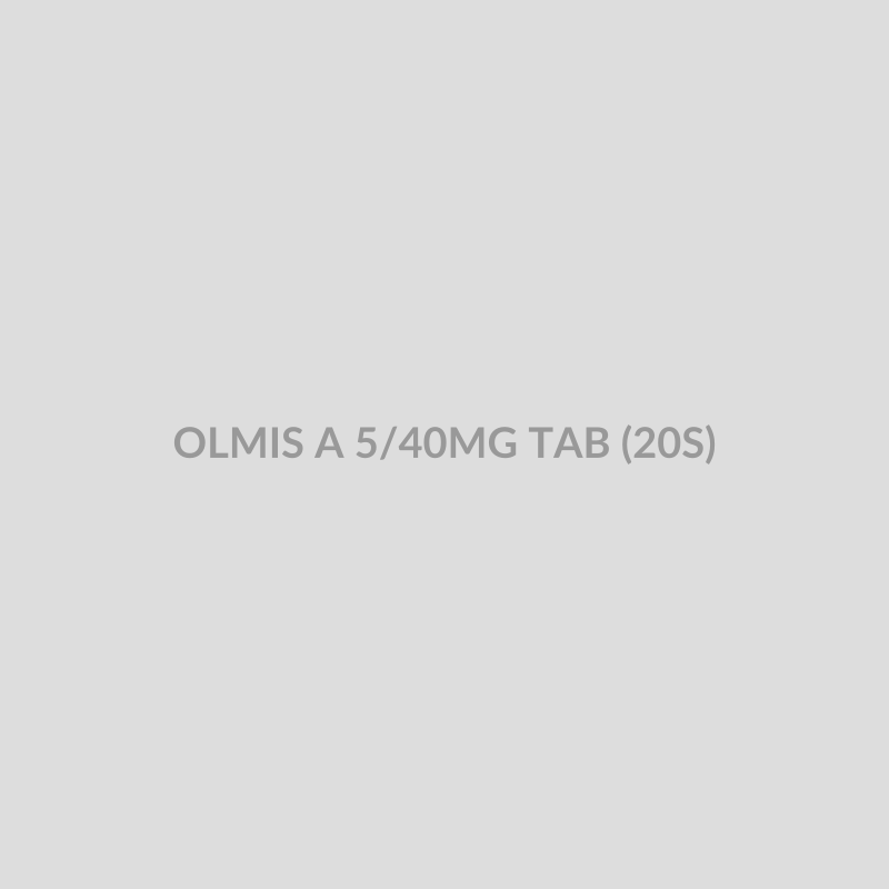 OLMIS A 5/40MG TAB (20S) - Bolan Clinic Pharmacy
