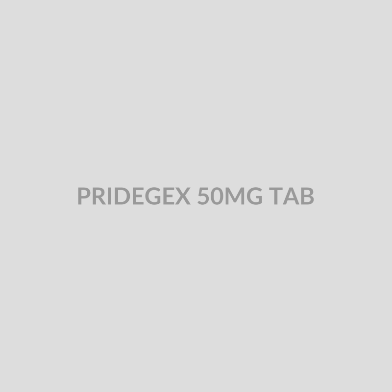 PRIDEGEX 50MG TAB - Bolan Clinic Pharmacy