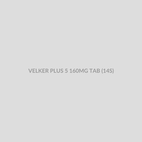 VELKER PLUS 5 160MG TAB (14S) - Bolan Clinic Pharmacy