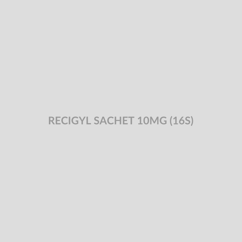 RECIGYL SACHET 10MG (16S) - Bolan Clinic Pharmacy