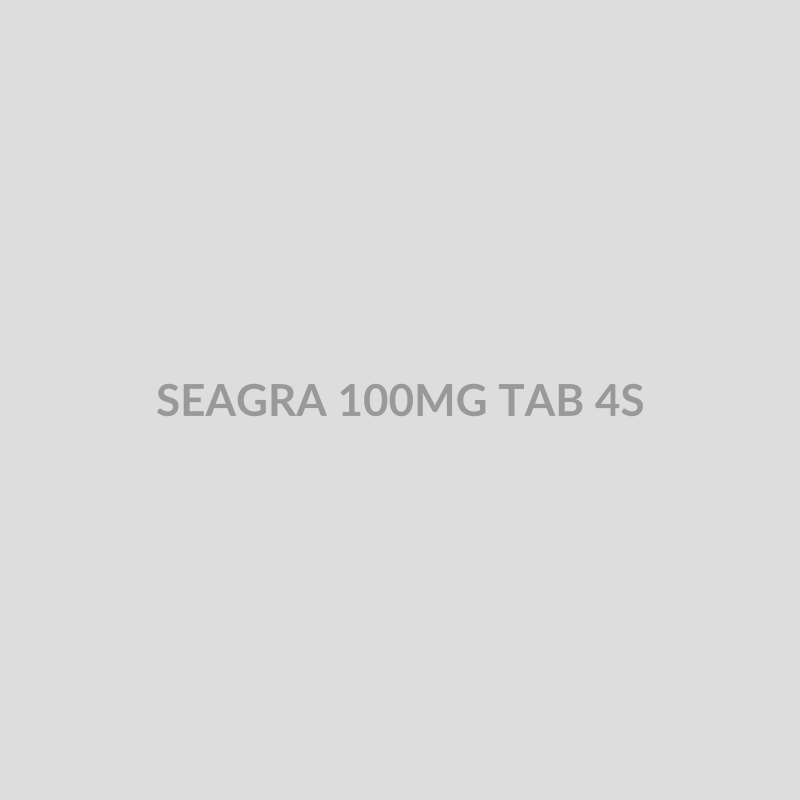 SEAGRA 100MG TAB 4S - Bolan Clinic Pharmacy