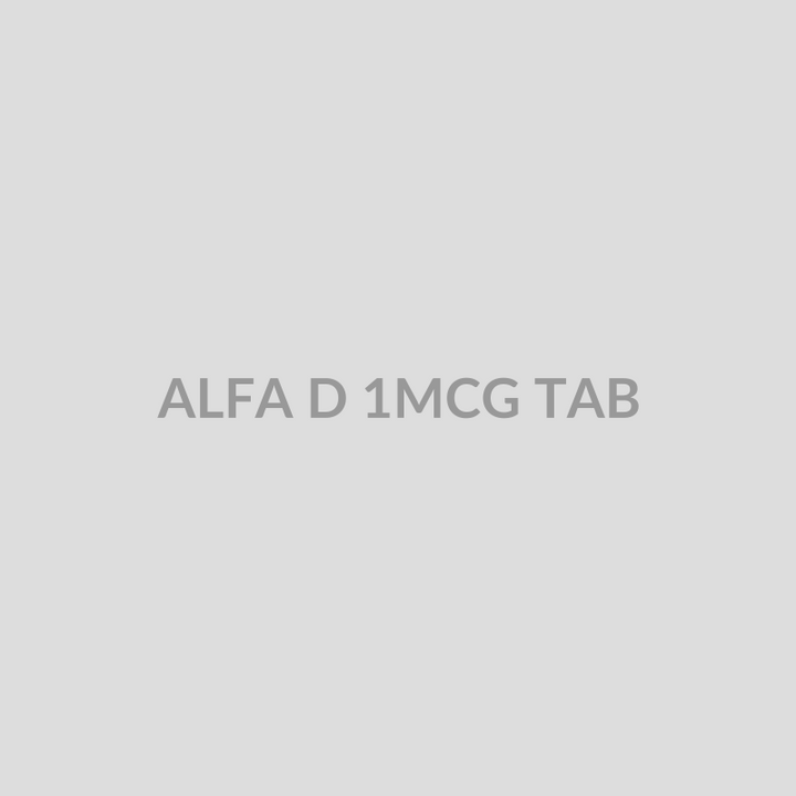 ALFA D 1MCG TAB - Bolan Clinic Pharmacy