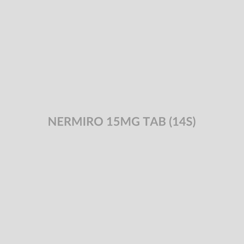 NERMIRO 15MG TAB (14S) - Bolan Clinic Pharmacy