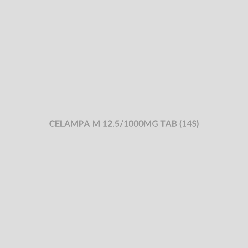 CELAMPA M 12.5/1000MG TAB (14S) - Bolan Clinic Pharmacy