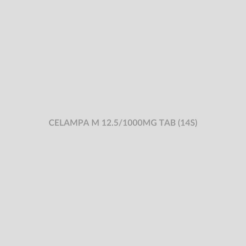 CELAMPA M 12.5/1000MG TAB (14S) - Bolan Clinic Pharmacy