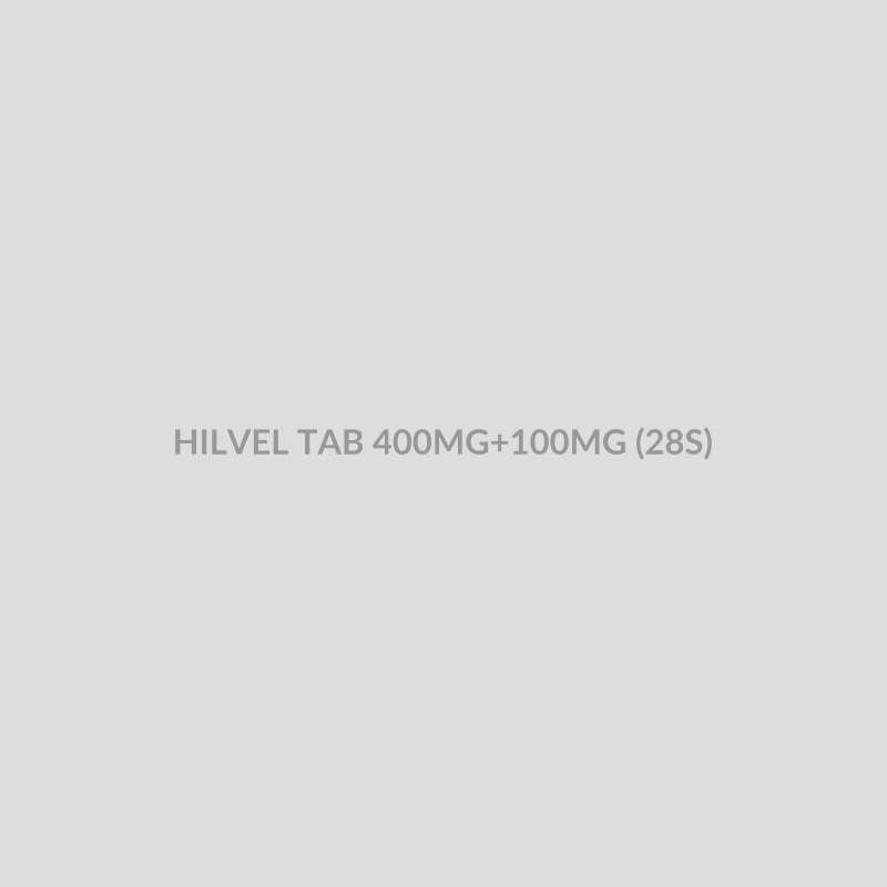 HILVEL TAB 400MG+100MG (28S) - Bolan Clinic Pharmacy