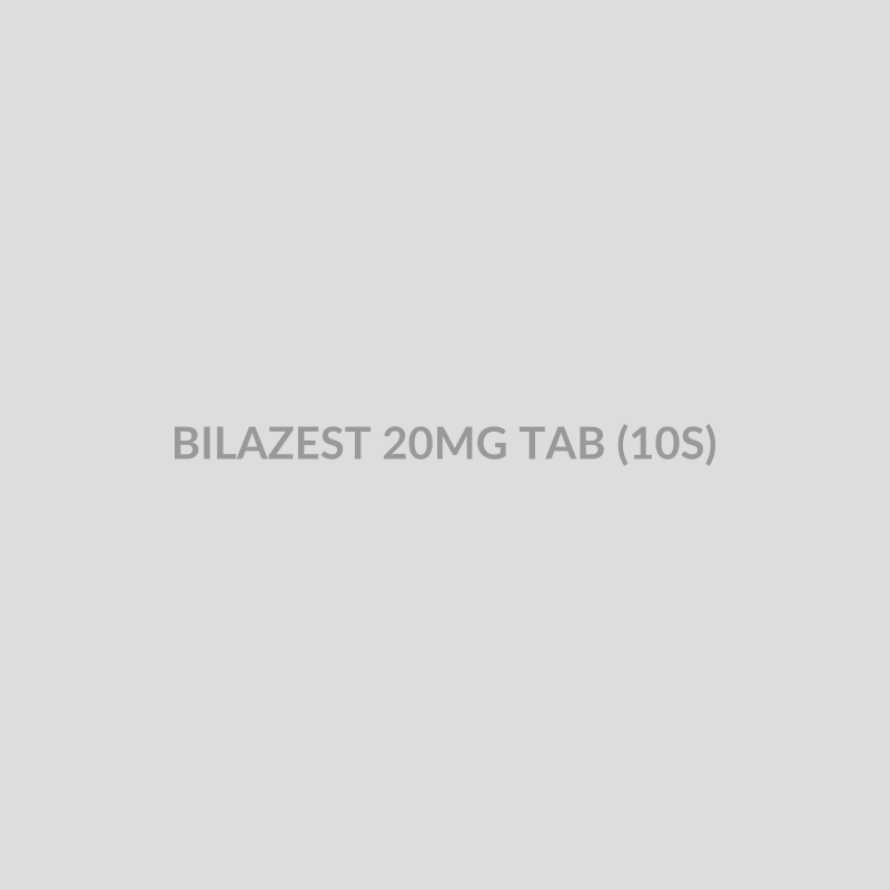 BILAZEST 20MG TAB (10S) - Bolan Clinic Pharmacy
