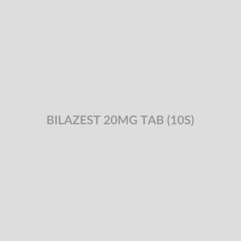 BILAZEST 20MG TAB (10S) - Bolan Clinic Pharmacy