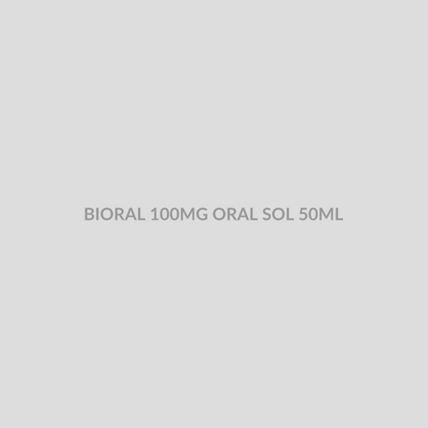 BIORAL 100MG ORAL SOL 50ML - Bolan Clinic Pharmacy