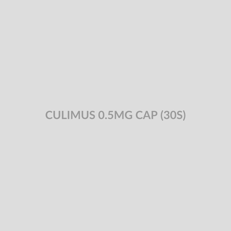 CULIMUS 0.5MG CAP (30S) - Bolan Clinic Pharmacy
