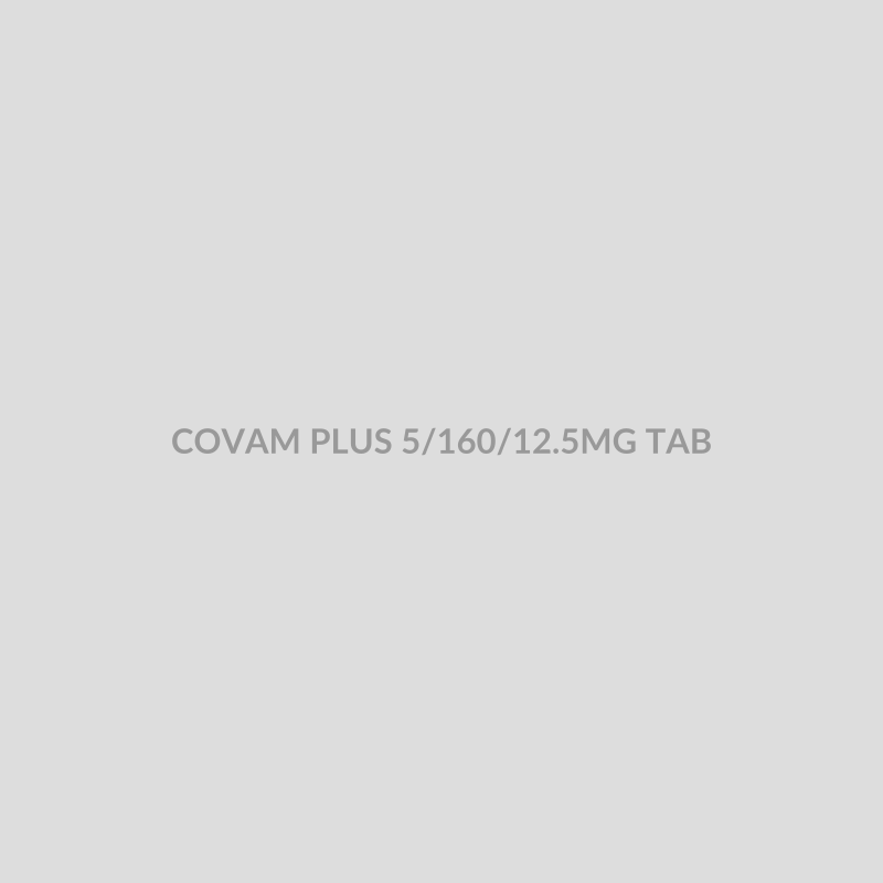 COVAM PLUS 5/160/12.5MG TAB - Bolan Clinic Pharmacy