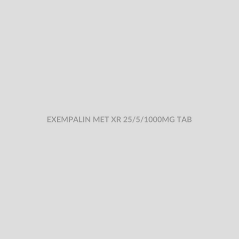 EXEMPALIN MET XR 25/5/1000MG TAB - Bolan Clinic Pharmacy