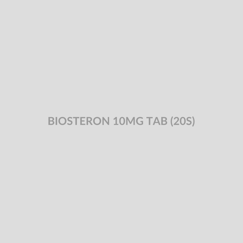 BIOSTERON 10MG TAB (20S) - Bolan Clinic Pharmacy