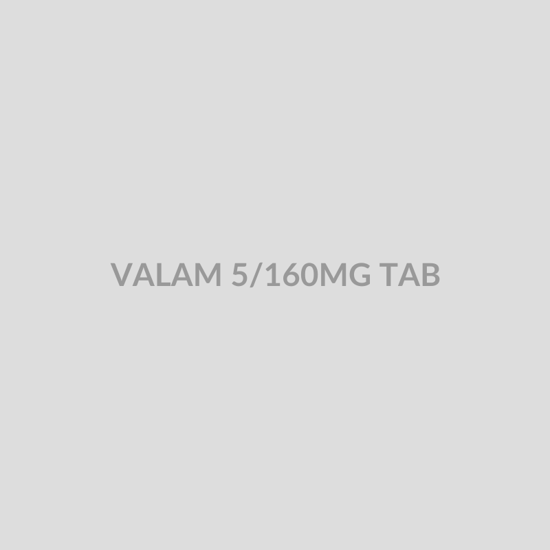 VALAM 5/160MG TAB - Bolan Clinic Pharmacy