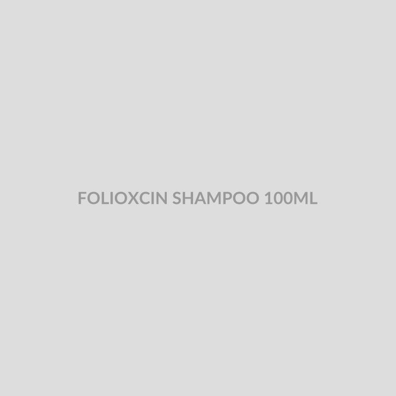 FOLIOXCIN SHAMPOO 100ML - Bolan Clinic Pharmacy