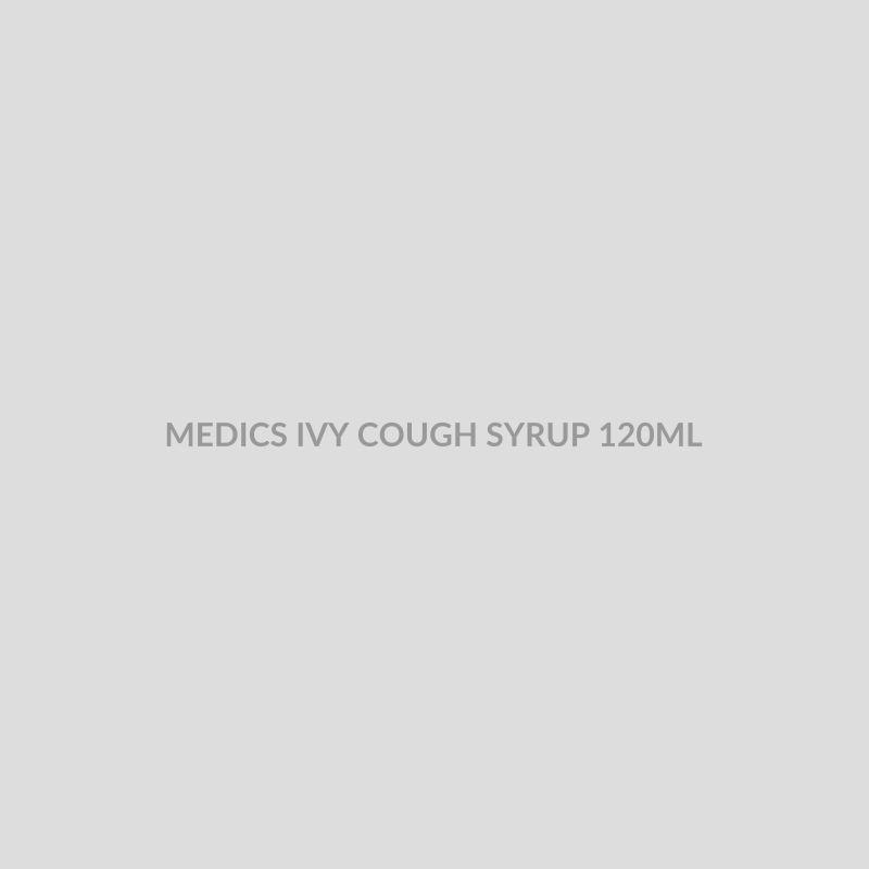 MEDICS IVY COUGH SYRUP 120ML - Bolan Clinic Pharmacy