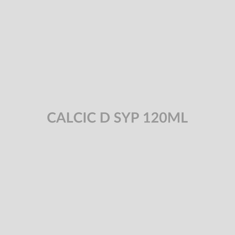 CALCIC D SYP 120ML - Bolan Clinic Pharmacy