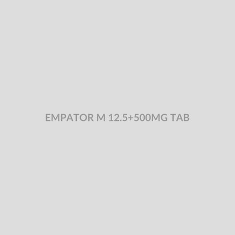 EMPATOR M 12.5+500MG TAB - Bolan Clinic Pharmacy