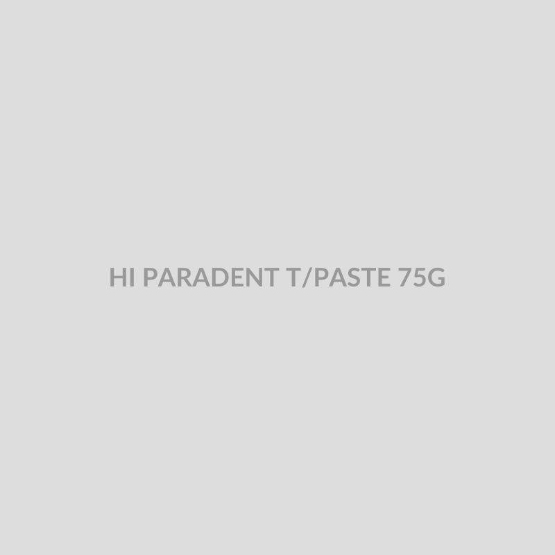 HI PARADENT T/PASTE 75G - Bolan Clinic Pharmacy