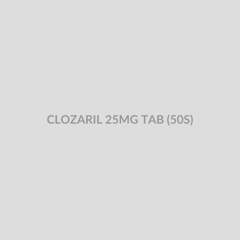 CLOZARIL 25MG TAB (50S) - Bolan Clinic Pharmacy